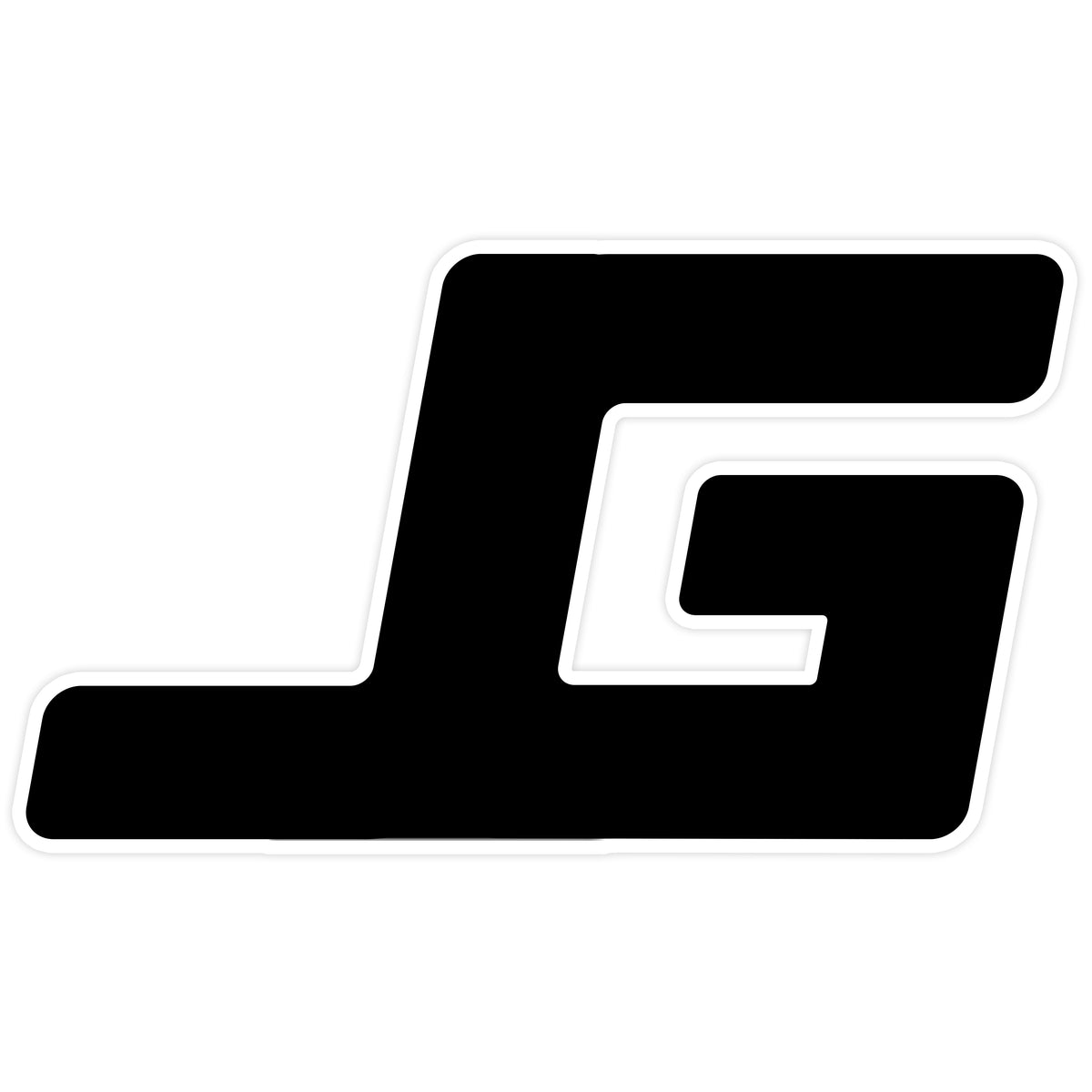 JG Black Sticker